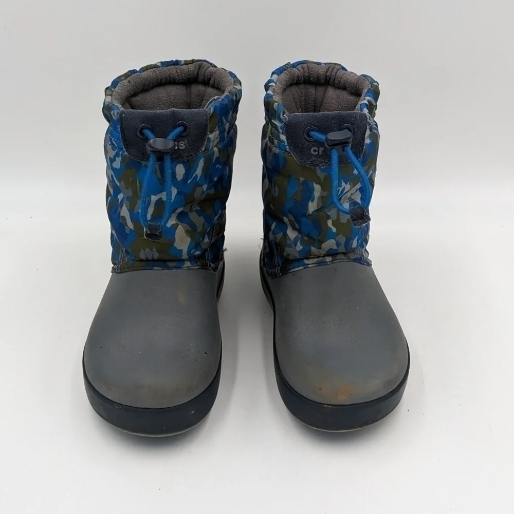 Crocs Camo Camouflage Lined Boot 11T
